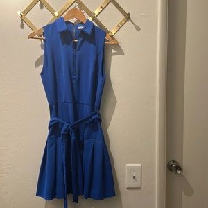 Alice + Olivia mini blue dress! Size 0.